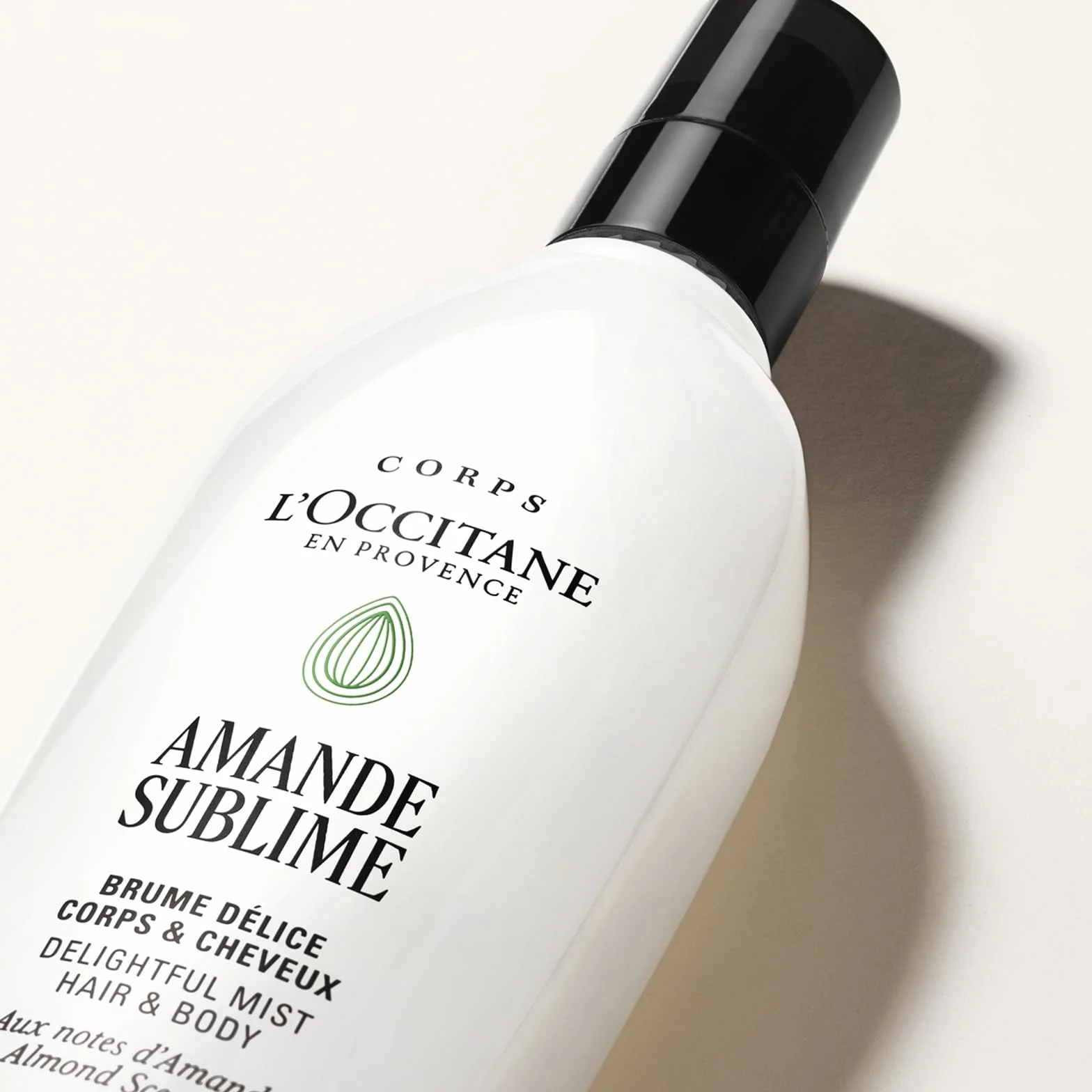 L'OCCITANE Körper- und Haarnebel Mandel Amande Sublime 100 ml Noten von Freesie Amande Vanille Made in France