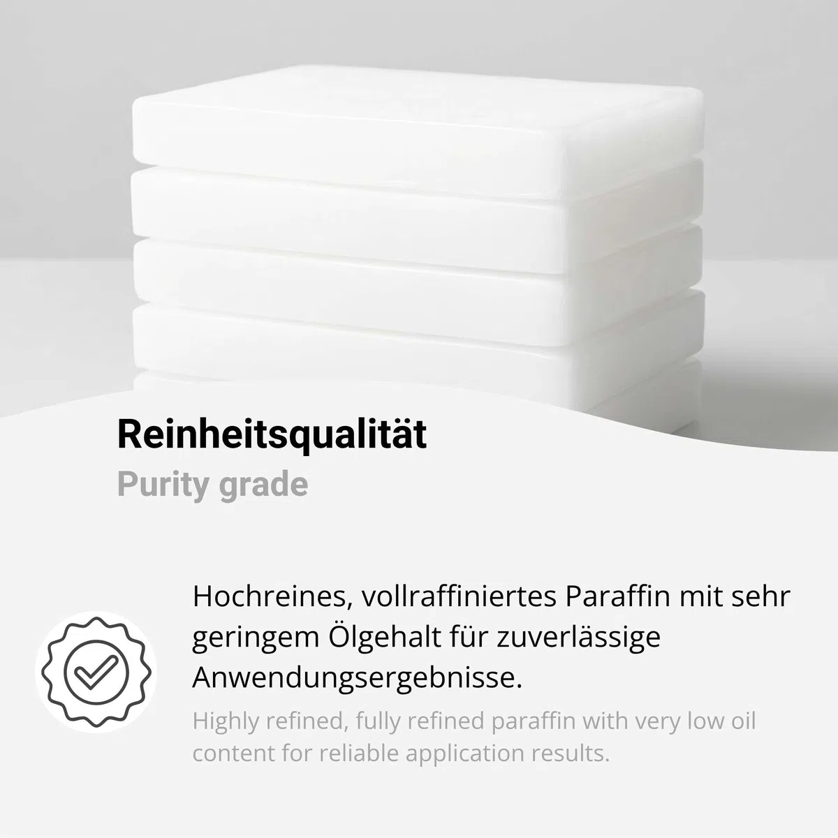 25 kg Paraffinwachs 45-47°C in Platten, für Paraffinbad, Handbad und mehr, Made in Germany