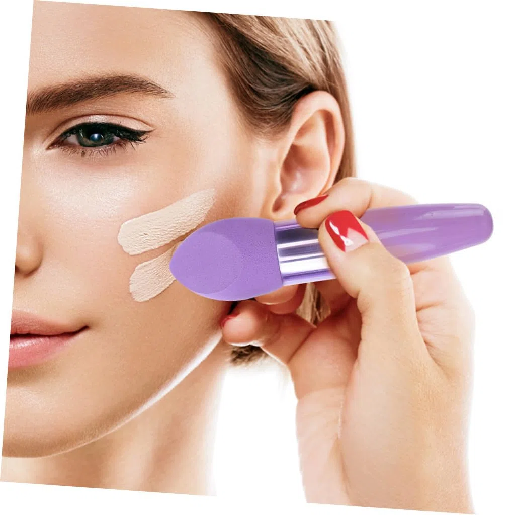 UKCOCO Make Up Schwämme 6 Stück in Stiftform aus Latex Tragbar und Bequem als Schönheits Make Up Werkzeug Geeignet für Täglichen Gebrauch