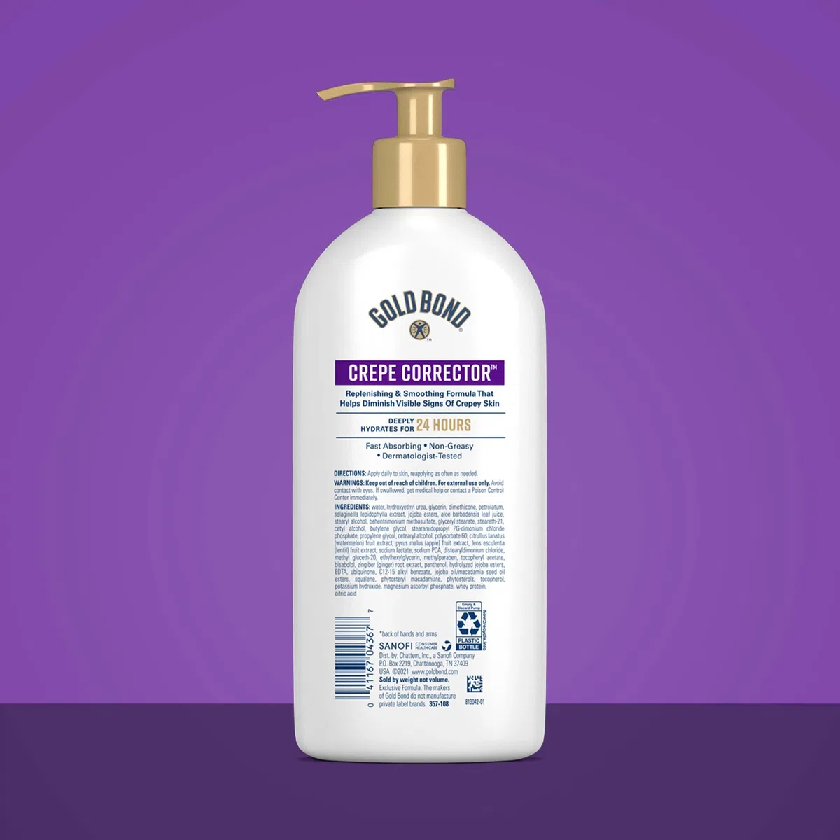 Gold Bond Age Renew Crepe Corrector Body Lotion, Replenishing & Smoothing Formula, 14 oz.