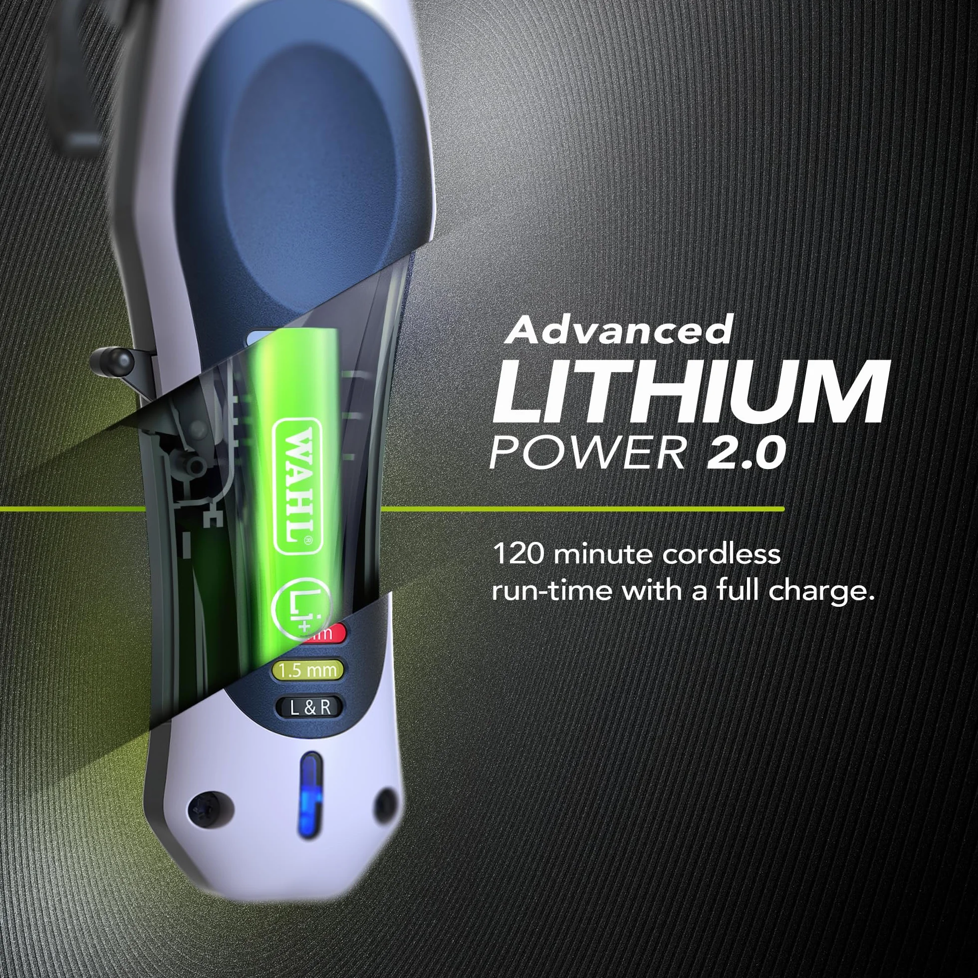 WAHL Color Pro Lithium Combi Kit, komplettes Haircut Kit, Verstellhebel für ultimative Kontrolle der Schnittlänge, ultrastarker Akku, Trimmen für den letzten Schliff & Bartpflege, Schere & Haarkamm