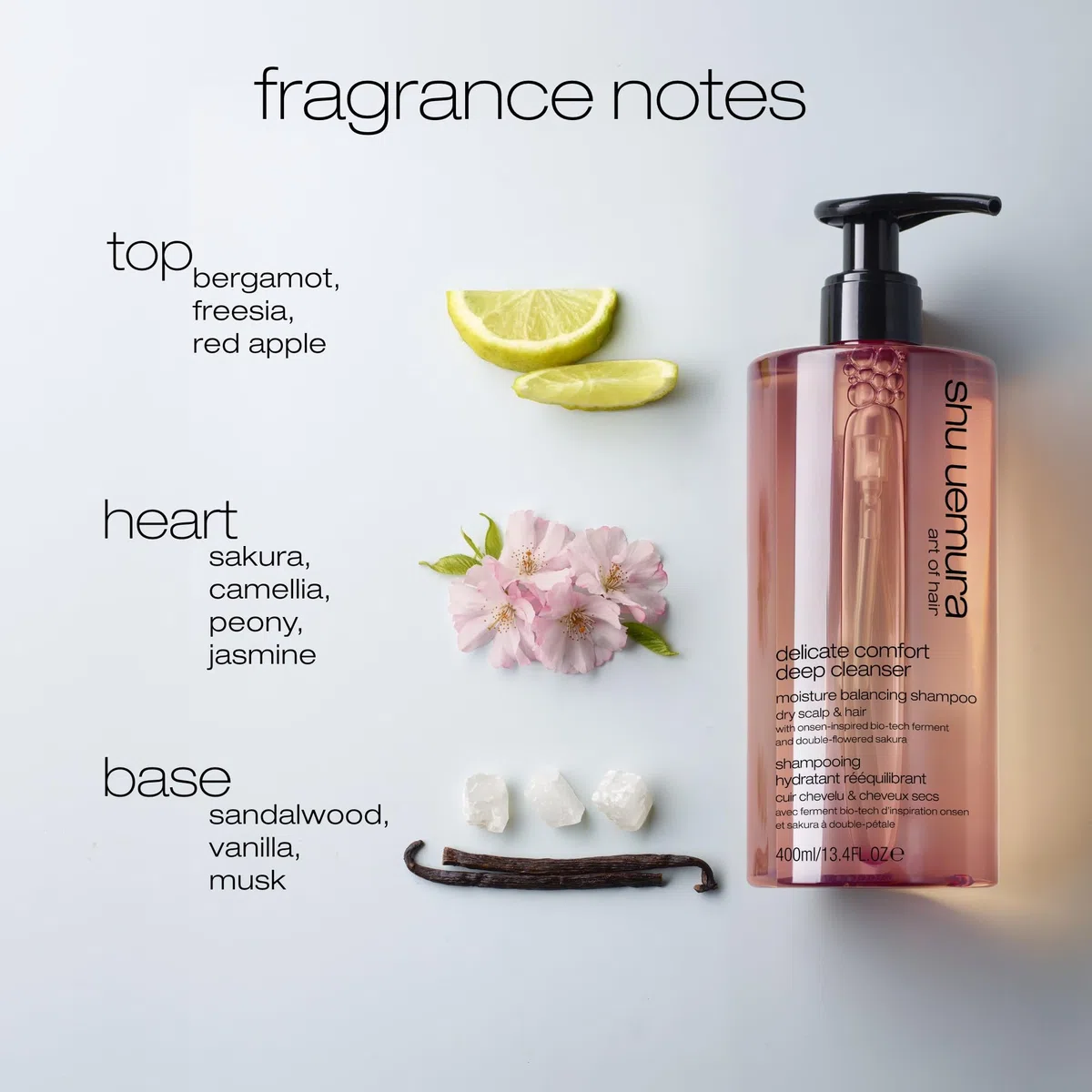 Shu Uemura Deep Clean Delicate Comfort Shampoo 400ml