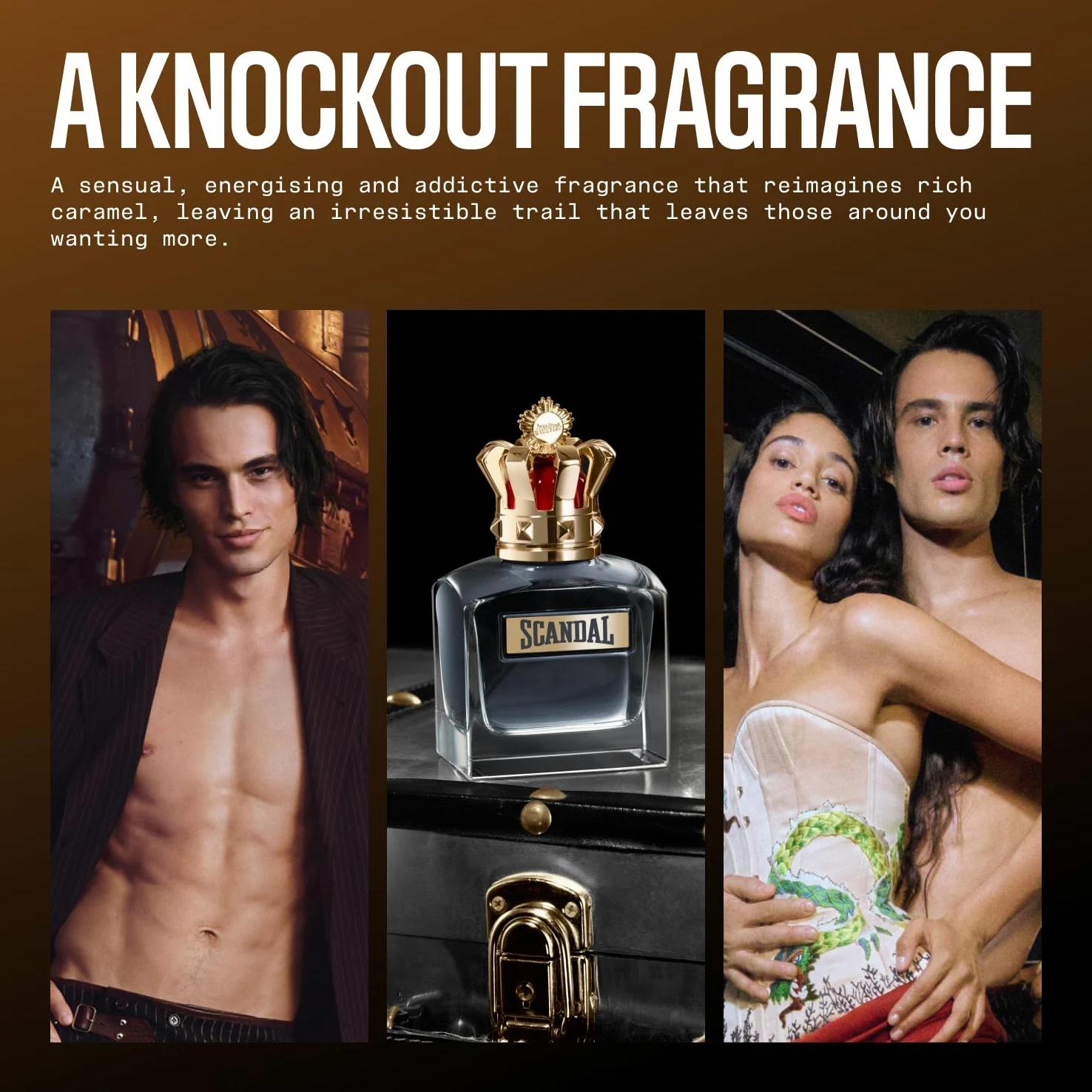 SCANDAL POUR HOMME edt vapo refillable 100 ml
