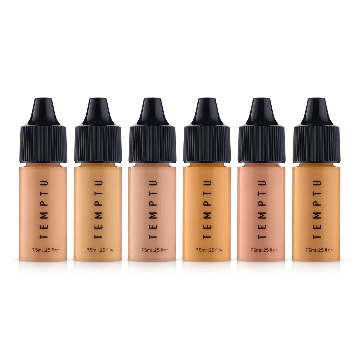 TEMPTU 24-Hour Hydra Lock Airbrush Foundation 6-pack light/medium
