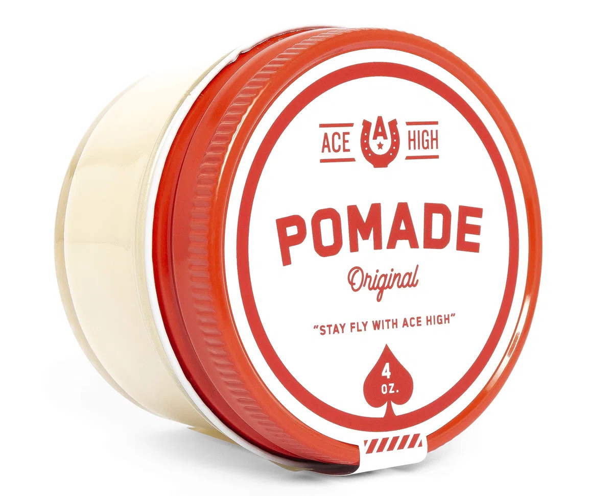 VGOSITE Ace High Pomade, starker Halt, natürlicher Glanz, auf Wasserbasis, handgefertigt, 113 g