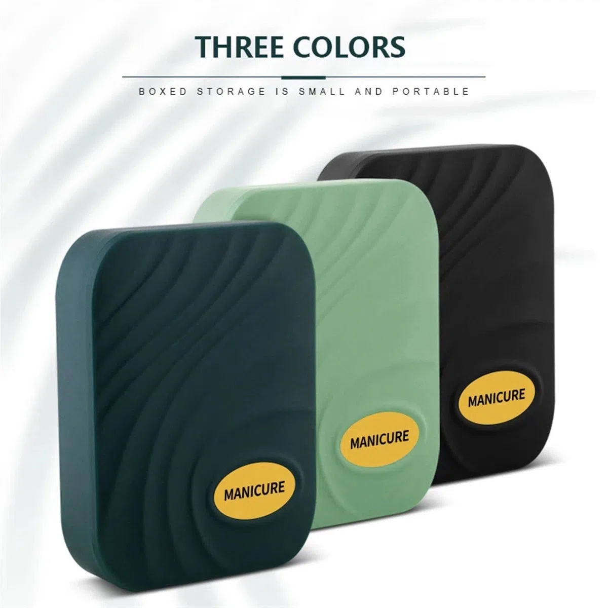 Maniküre Set Großes High-End-Set for Originale Nagelknipser for zu Hause, spritzwassergeschützt, große Öffnung, einzelner hochwertiger Nagelschneider Profi Nagelknipser Set(Green)
