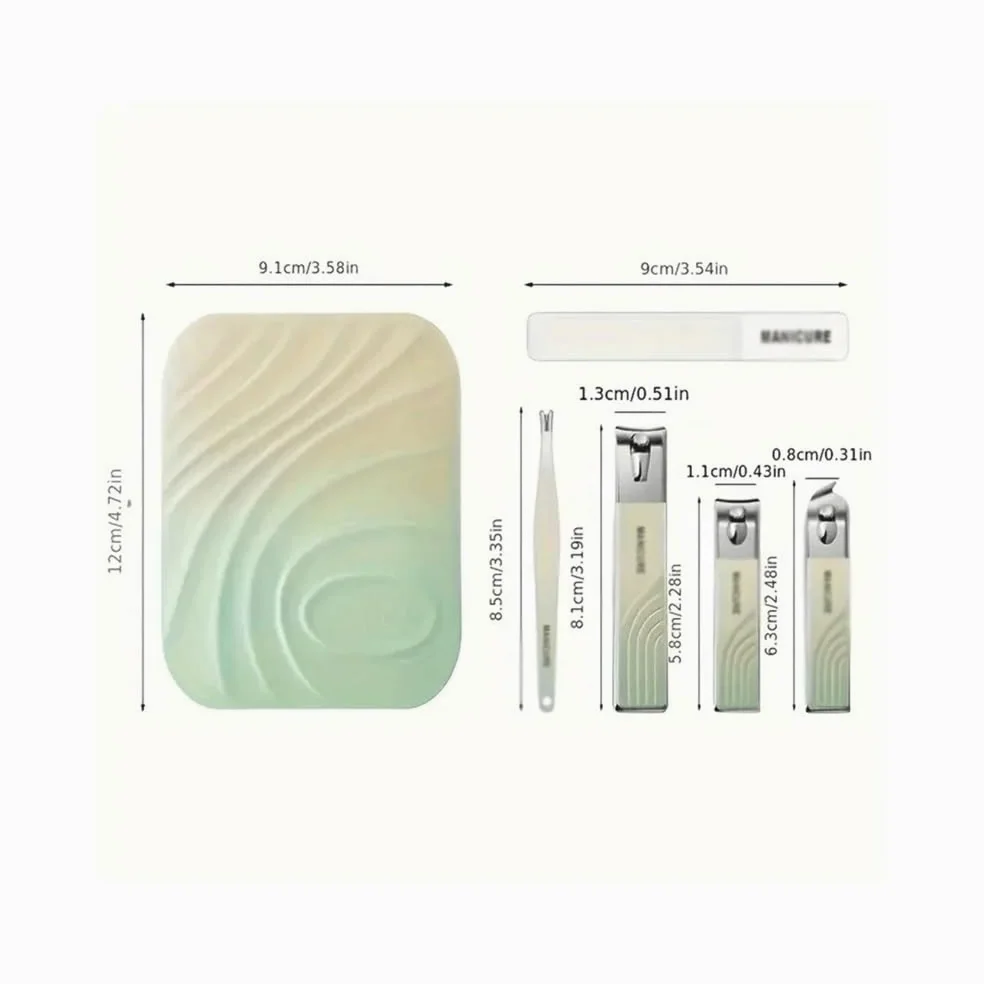 Nagelknipser-Set Praktisches Nagelknipser-Set for Zuhause, Nagelschere, Pediküre-Werkzeuge aus Edelstahl, hochwertige Nagelknipser für männliche und weibliche Nägel Schere(Purple)