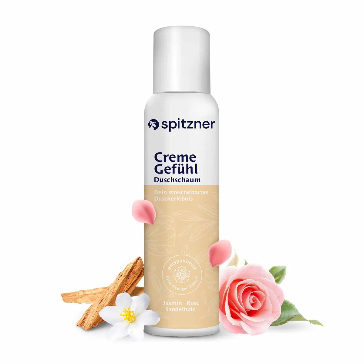Spitzner Körperpflege Dual Set, 4-teilig: 2 x Duschschaum (150 ml) & 2x Körperlotion (200 ml) Acai Yuzu & Creme –