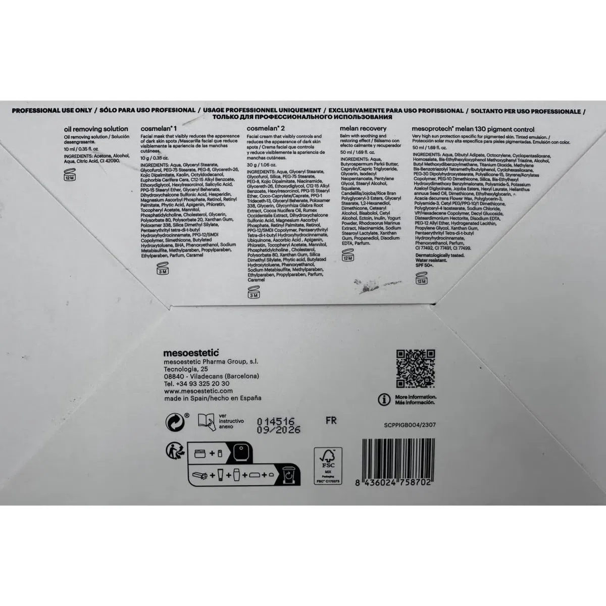 Cosmelan Pack