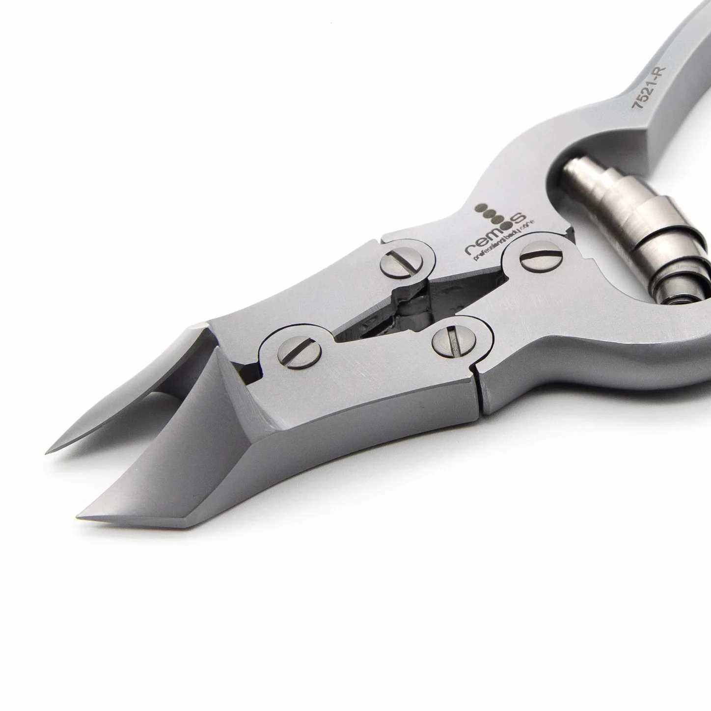 REMOS Profi Nagelzange/Kopfschneider 2 Spitzen Edelstahl 16 cm