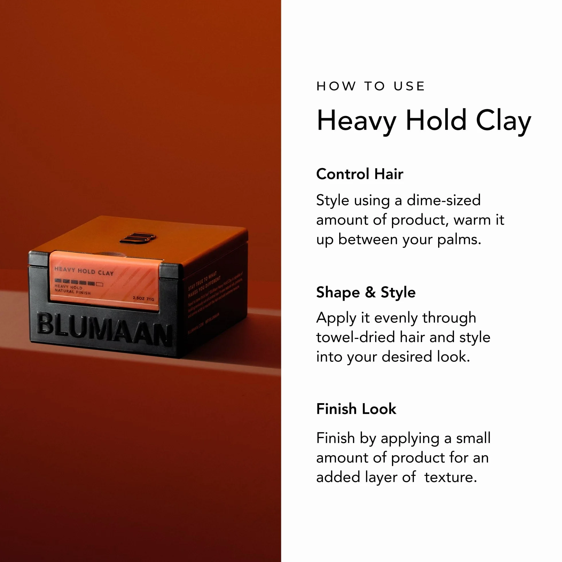 BluMaan Cavalier Heavy Clay 74ml