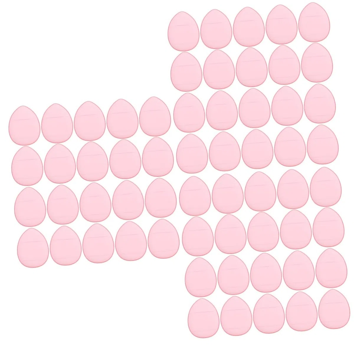 Baluue 60stücke Mini Makeup Schwämme Waschbare Puderquaste Für Foundation Blush Und Highlighter Vielseitig Einsetzbare Beauty-schwämme Für Trockenes Und Makeup Farbton