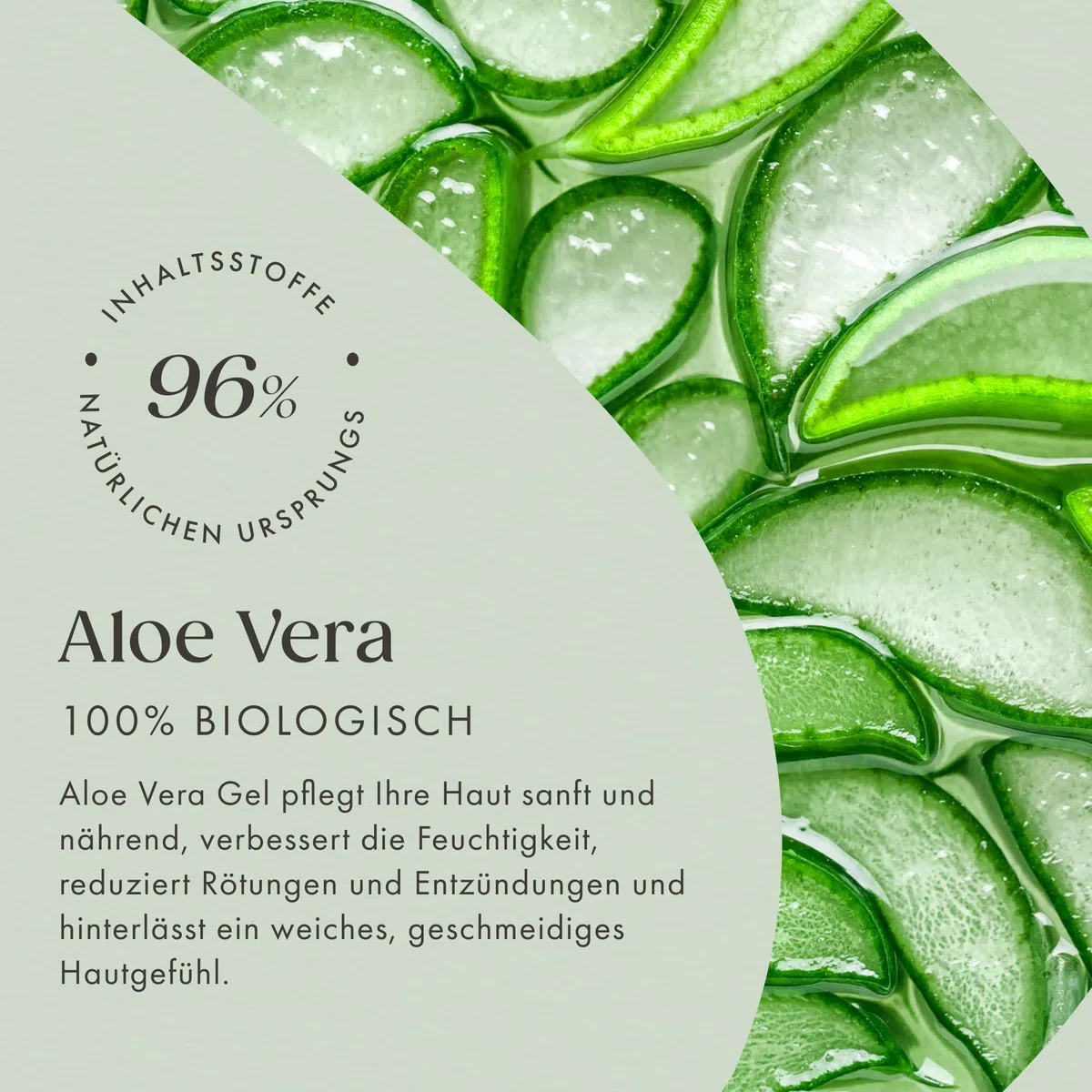 Satin Naturel Bio Aloe Vera Spray 200 ml – 100% Vegan & Naturkosmetik – Aloe Vera Spray mit Hyaluron & Panthenol – After Sun & Feuchtigkeitspflege für Gesicht & Körper