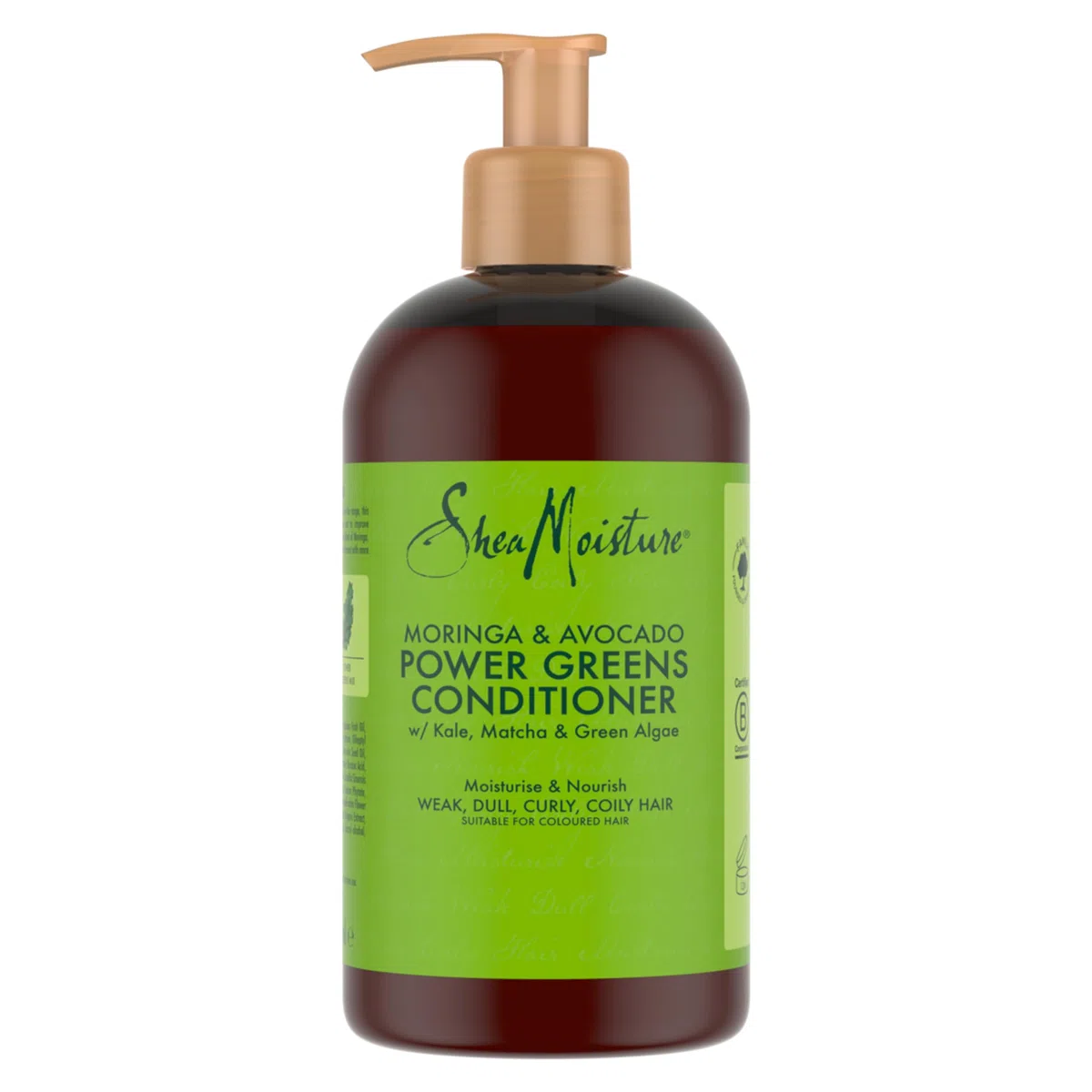 SheaMoisture Moringa & Avocado Power Greens - sulfatfreies Shampoo, Conditioner & Haarmaske, 3-teiliges Set
