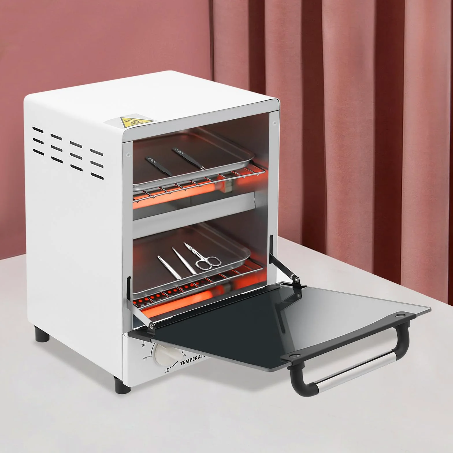 Sterilisationsschrank für Nagelwerkzeuge 12L 250°C 1000W UV-Desinfektion