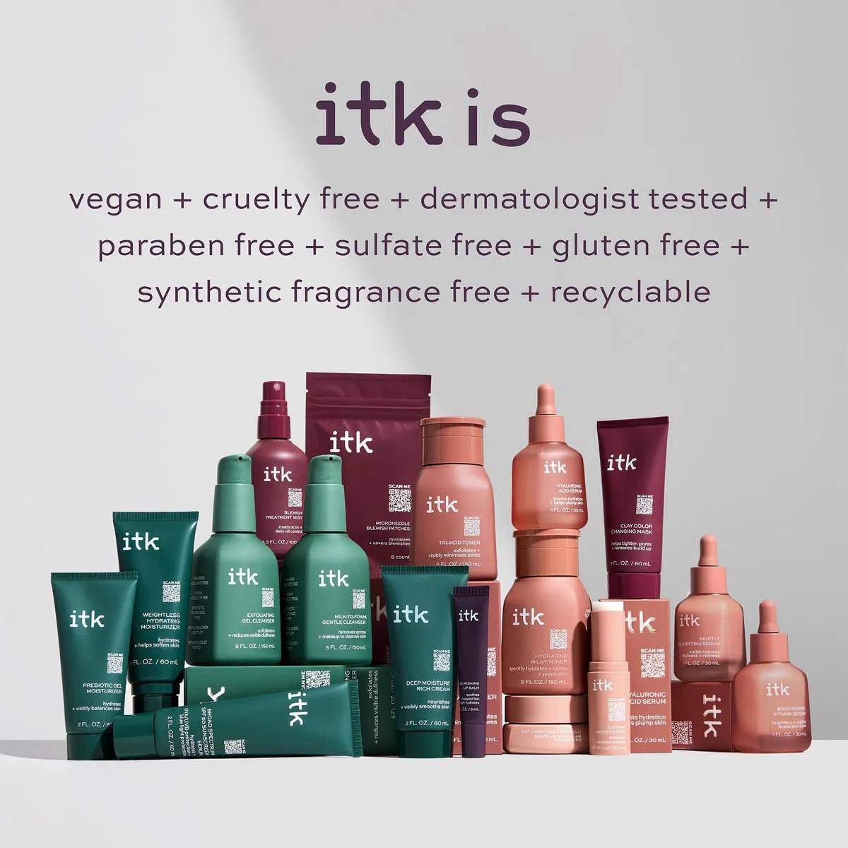 Brightening Vitamin Serum by ITK for Women - 1 oz Serum