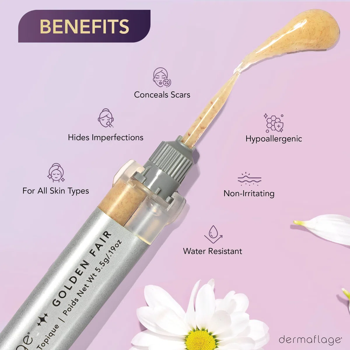 Dermaflage Fair Foundation (Beige/Light Tan)
