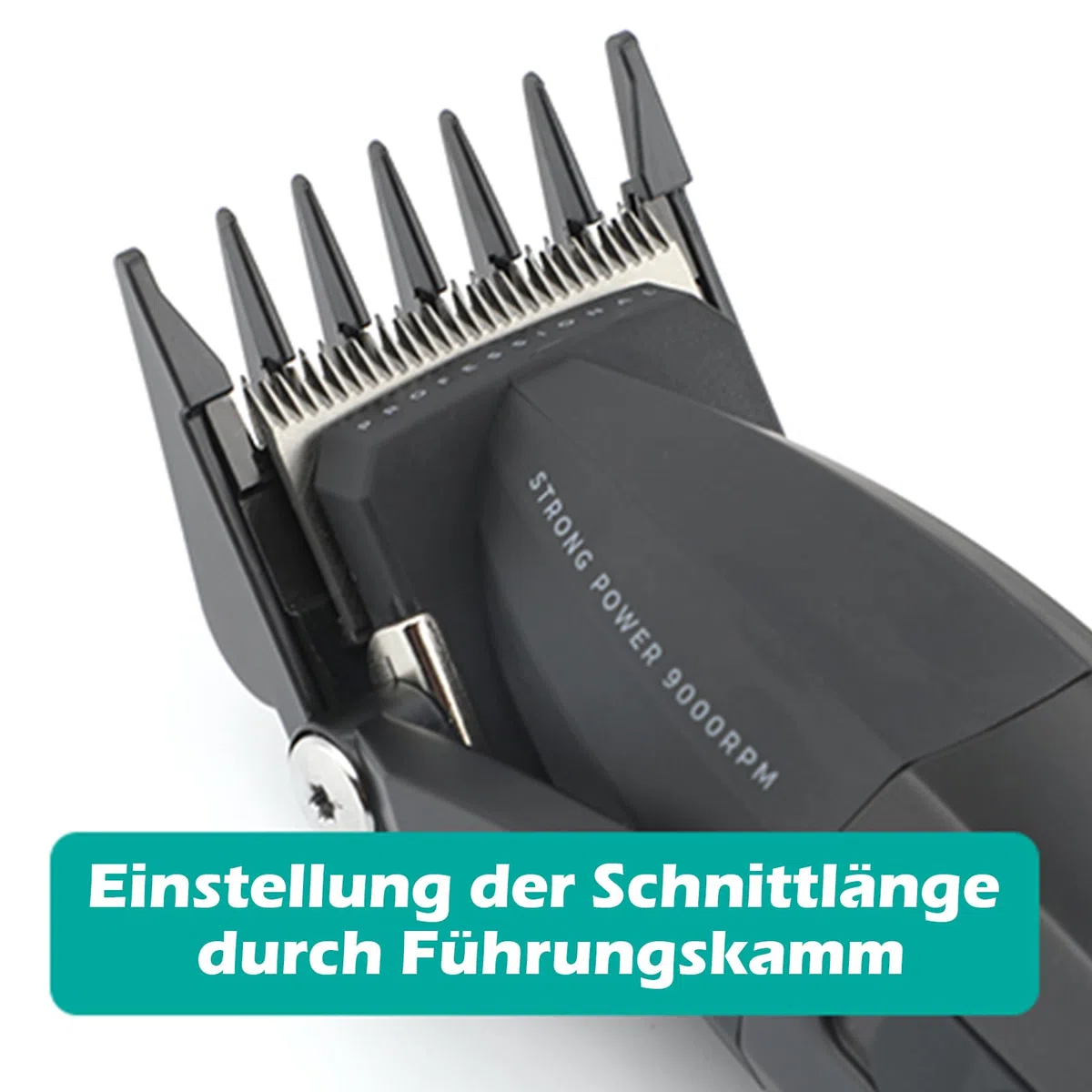 Vgr 003 Fresh Fade Haarschneidemaschine Professionelle Haarschneidemaschine Schnur/Kabellos Wiederaufladbare Haarschneidewerkzeuge mit LED-Anzeige, Geschenk für Männer