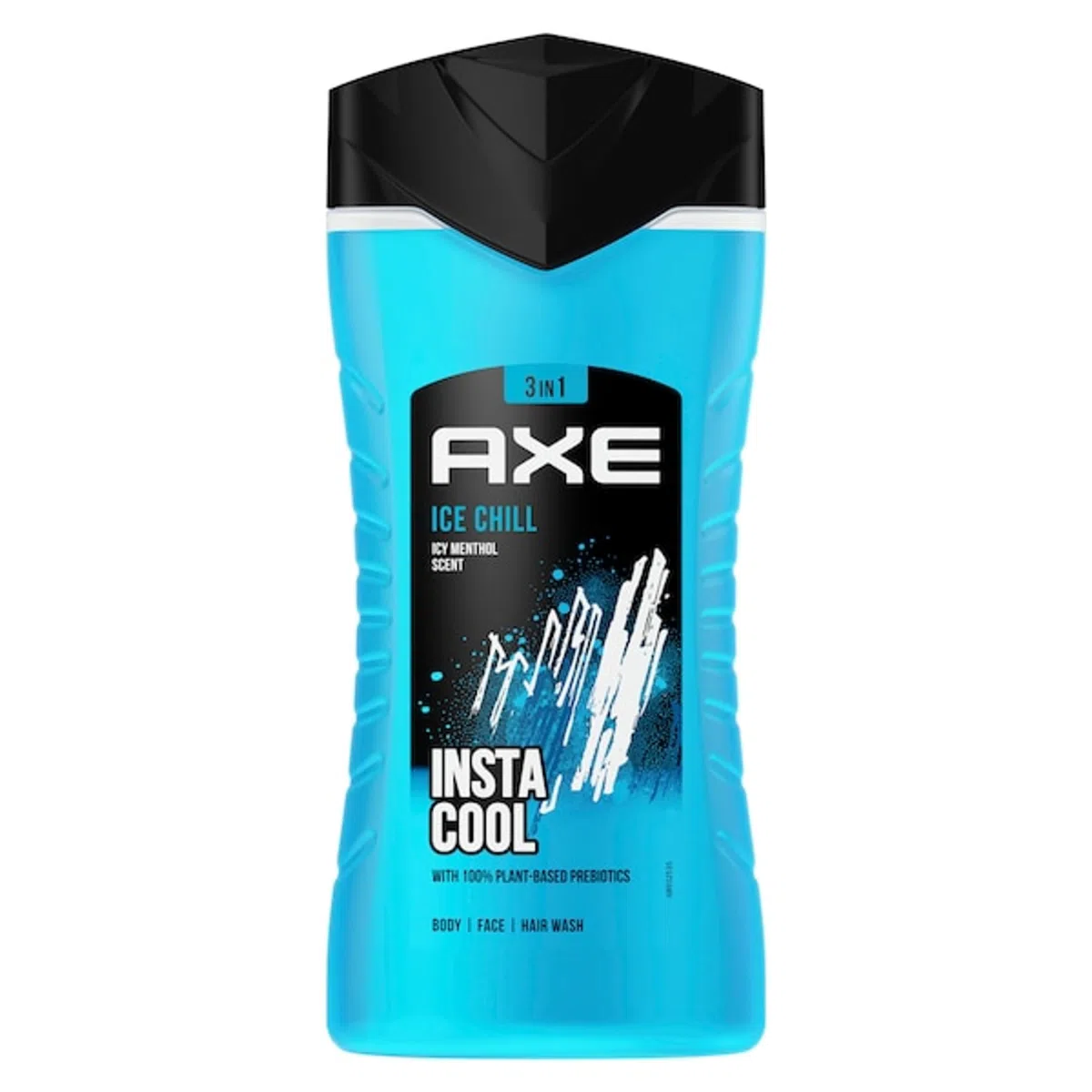 Axe 3-in-1 Duschgel & Shampoo Ice Chill für langanhaltende Frische und Duft nach der Dusche dermatologisch getestet 250 ml 12 Stück