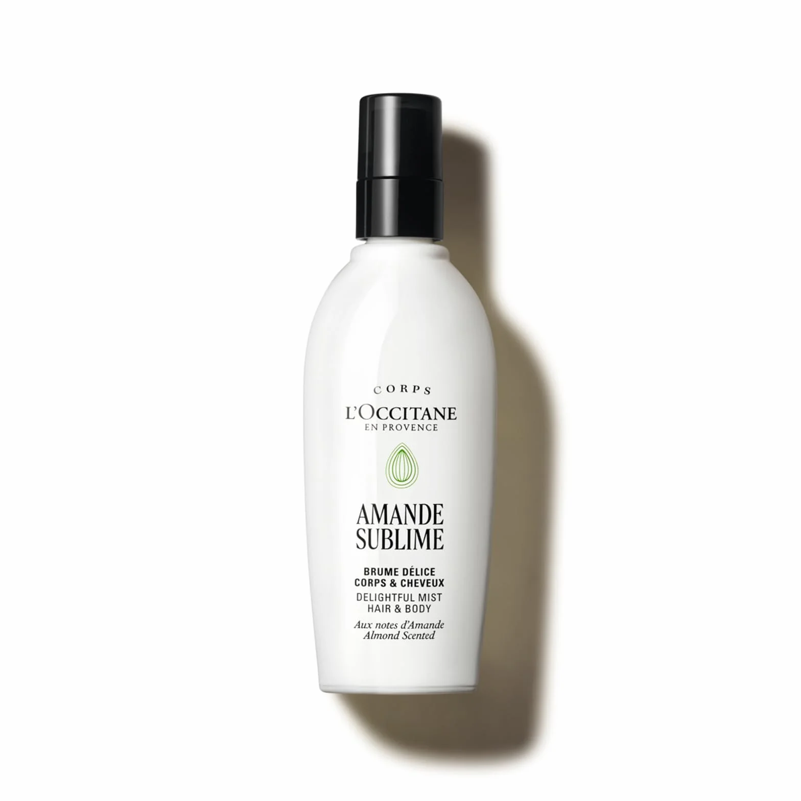 L'OCCITANE Körper- und Haarnebel Mandel Amande Sublime 100 ml Noten von Freesie Amande Vanille Made in France