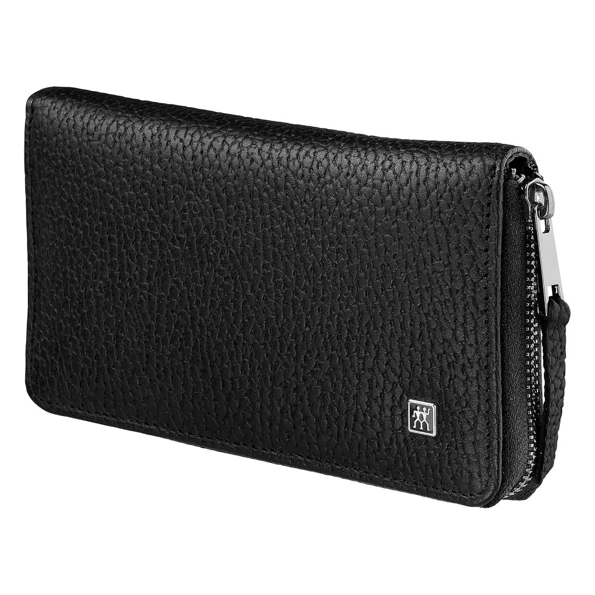 ZWILLING Maniküre-Set (3-, 4- oder 5-teilig, Echtleder-Etui, Reiseset mit Nagelschere, Nagelknipser, Bart- und Nagelhautschere), Premium, Black Edition