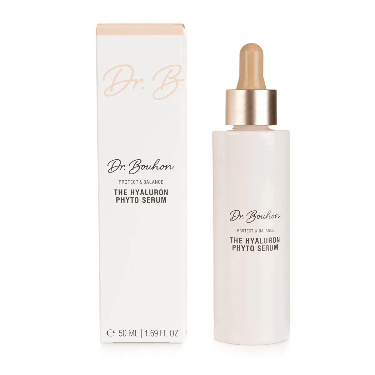 The Hyaluron Phyto Serum (50ml) - Gesichtsserum mit 4-Fach Hyaluronsäure, Phytoöstrogenen & Zink PCA - straffend, regenerierend & antioxidativ – vegan & dermatologisch getestet