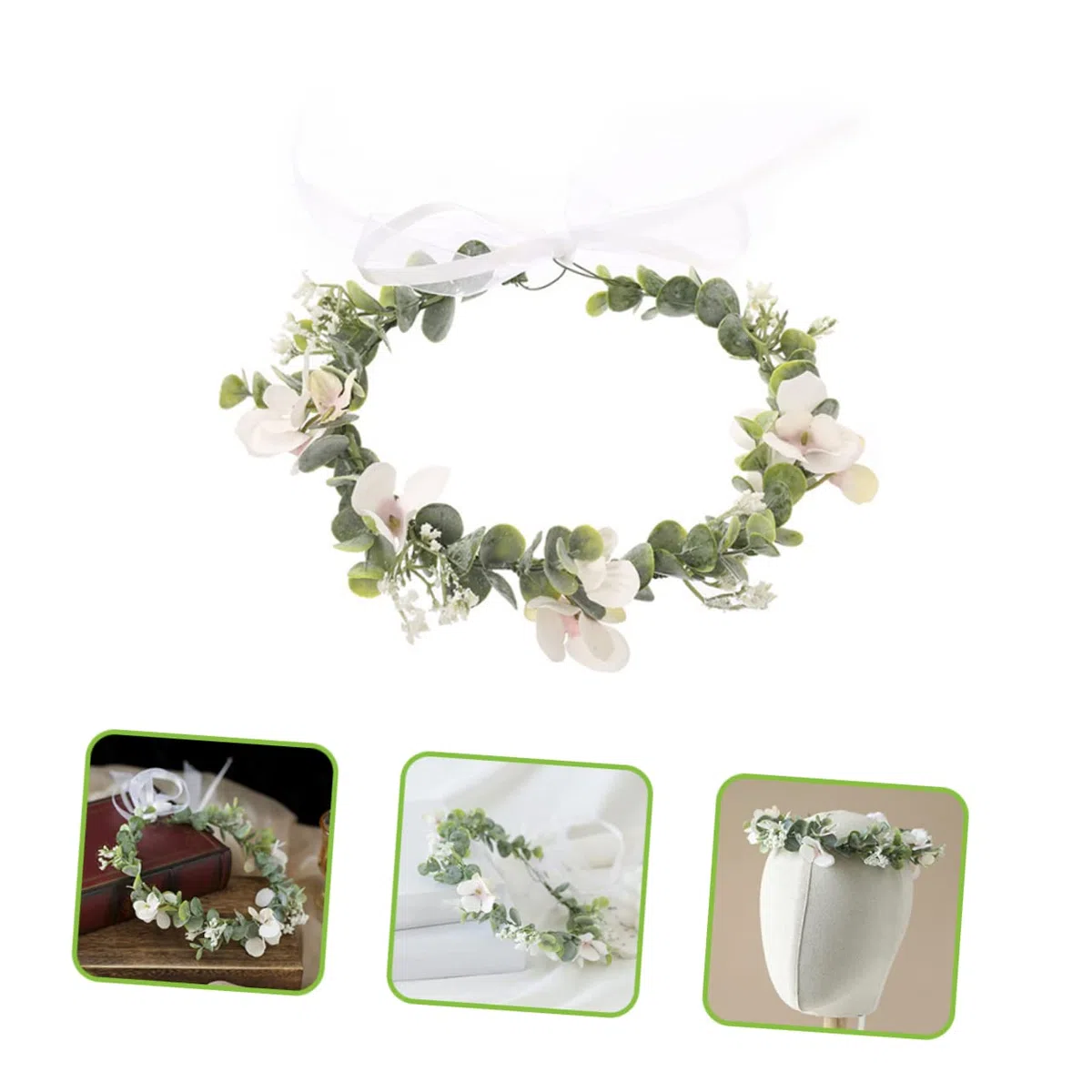 FRCOLOR 5stücke Delicate Floral Für Braut Haarschmuck-accessoire Kunstblumen Für Hochzeiten Partys Und Besondere Anlässe Ultra-leicht Und Komfortabel Zu Tragen