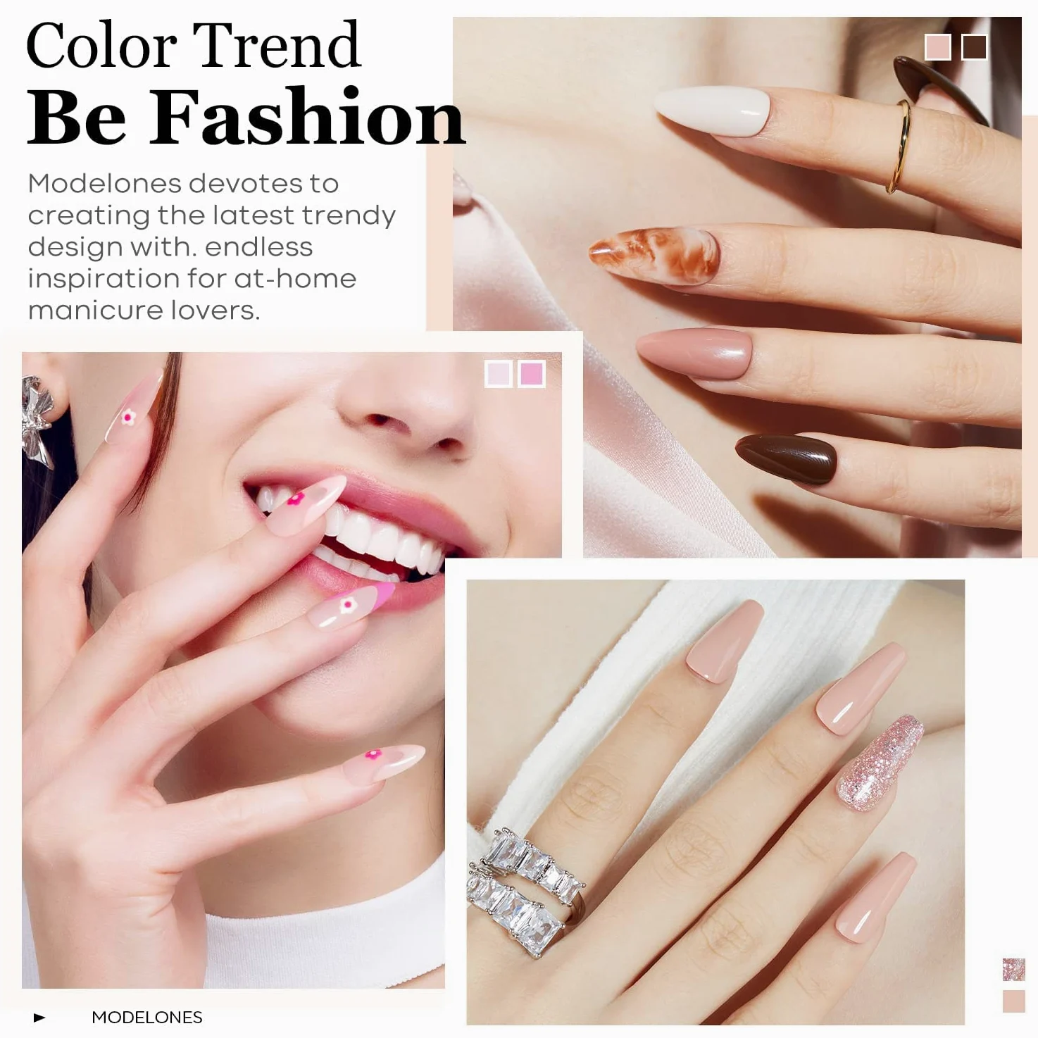 modelones UV Nagellack Set 40 PCS, 36 Farben Rot Glitzer Rosa Weiß Schwarz Gel Lack,Nail Polish Soak Off,Gellack für Nagelstudio Desig Base& Matt& Glitter& Top Coat LED Nail Art Maniküre