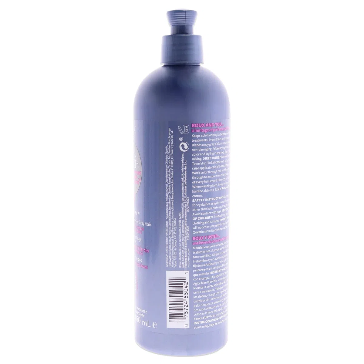 Roux Fanci-Full 42 Haartönung, auswaschbar, Farbe Silver Lining, 450 ml