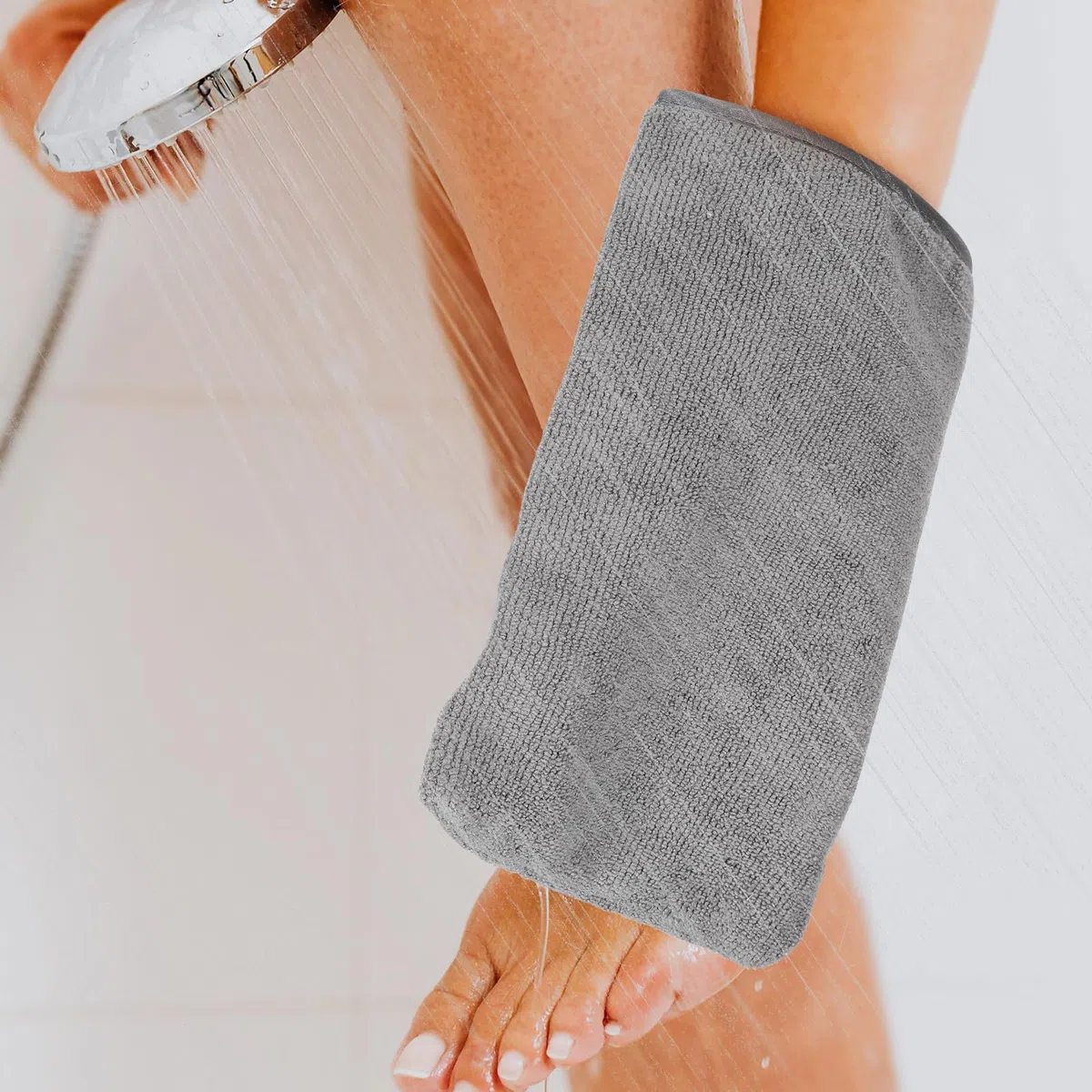 6 Stück Peelinghandschuhe aus Superfeinfaser zum Sanften Entfernen von Make Up und Körperpeeling Wiederverwendbare Duschhandschuhe für Gesicht und Körperpflege