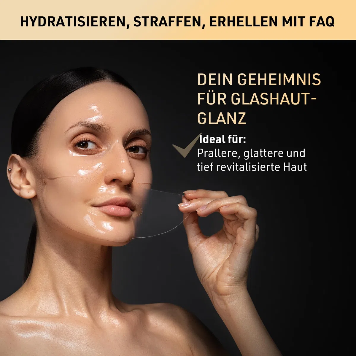 FAQ Glass Skin Kollagen Maske – Straffende & Feuchtigkeitsspendende Kollagen Maske für Gesichtspflege – Verfeinert Poren, reduziert Hyperpigmentierung & unterstütztLED-Behandlung (5 Stk.)