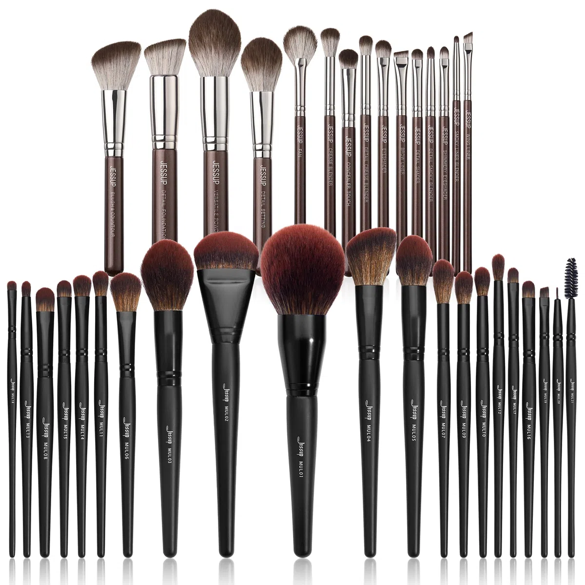 Jessup Pinselset Makeup T498+T271