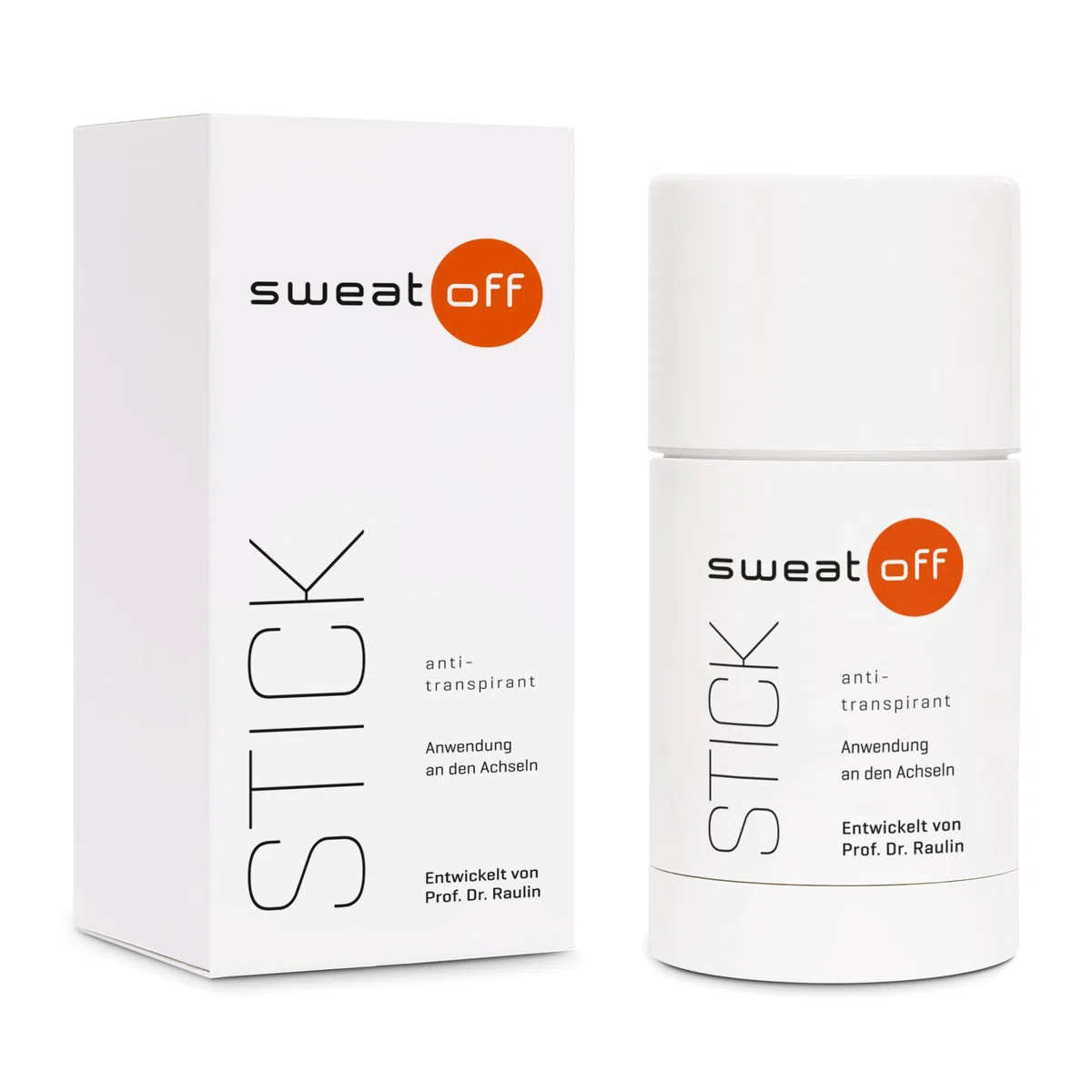 Sweat-Off Antitranspirant Stick 50ml gegen Schwitzen | Deo & Antitranspirant in einem | mit dezent-frischem Duft