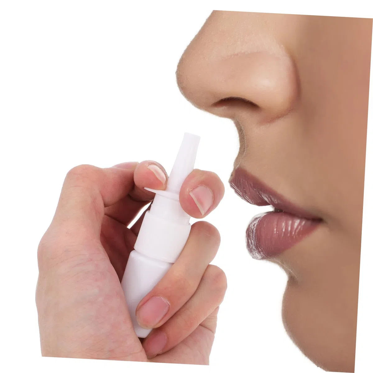 200 Stück Nasenspray Nachfüllflasche 10ml Wiederbefüllbare Sprühflasche aus Pe mit Klarem Schutzdeckel Tragbare Kosmetik Reiseflasche für Reise und Outdoor