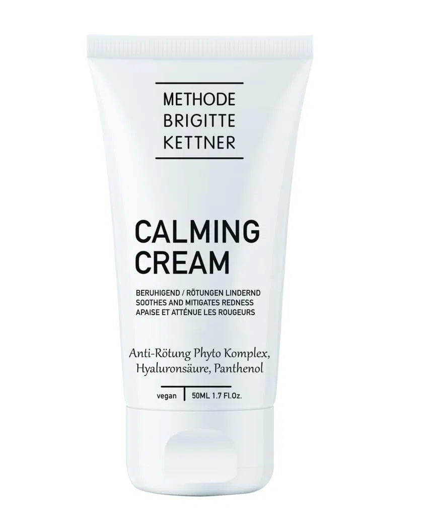 calming cream 1 x 50ml - beruhigende Gesichtspflege | bei trockener, sensibler und zu Rötung neigender Haut | vegan | wirkt wohltuend und stärkend | mit Sheabutter, Hyaluronsäure und Borretschöl