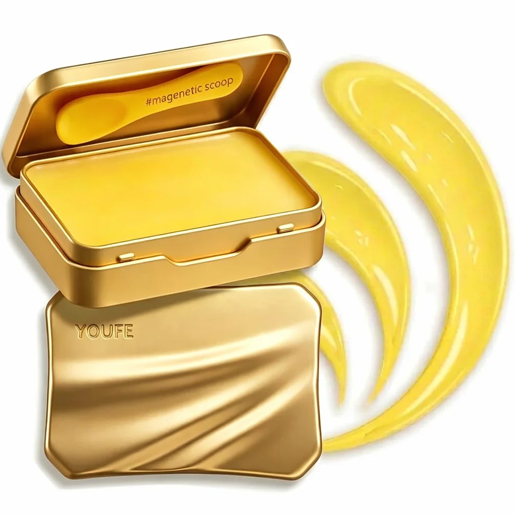 Vitamin E Reinigungsbalsam, ölbasierter Make-up-Entferner-Balsam, feuchtigkeitsspendend, saubere Schönheit, vegan, schlanke Metalldose mit magnetischem Spatel, geeignet für alle Hauttypen, den