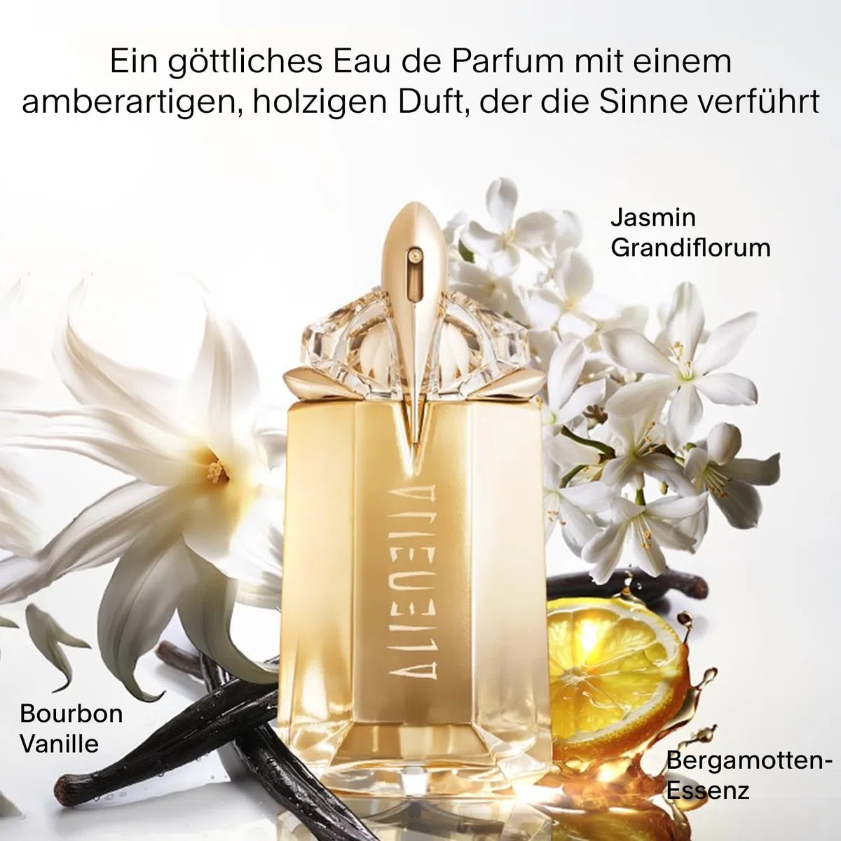 MUGLER Alien Goddess Eau de Parfum, Damenparfum, blumig-amberartig-holzig