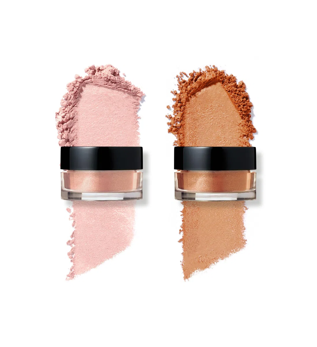 Mii Cosmetics | 100% Mineral Beautiful Basics Foundation, Lidschatten, Rouge & Pinsel Set | Hochpigmentierte Farbe, für alle Hauttypen geeignet, super für empfindliche Haut | Sand 05