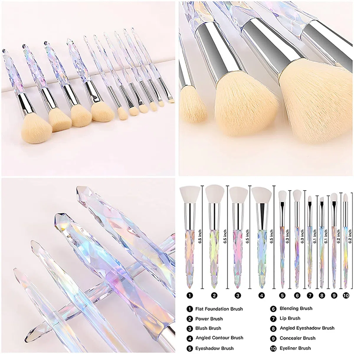 Komplettes Make-up-Set für Anfänger, Profis, All-in-One-Make-up-Set, Starter-Make-up-Bundle einschließlich Lipgloss, Lidschatten, Make-up-Pinsel usw., Kosmetik-Geschenkset für Mädchen und Frauen