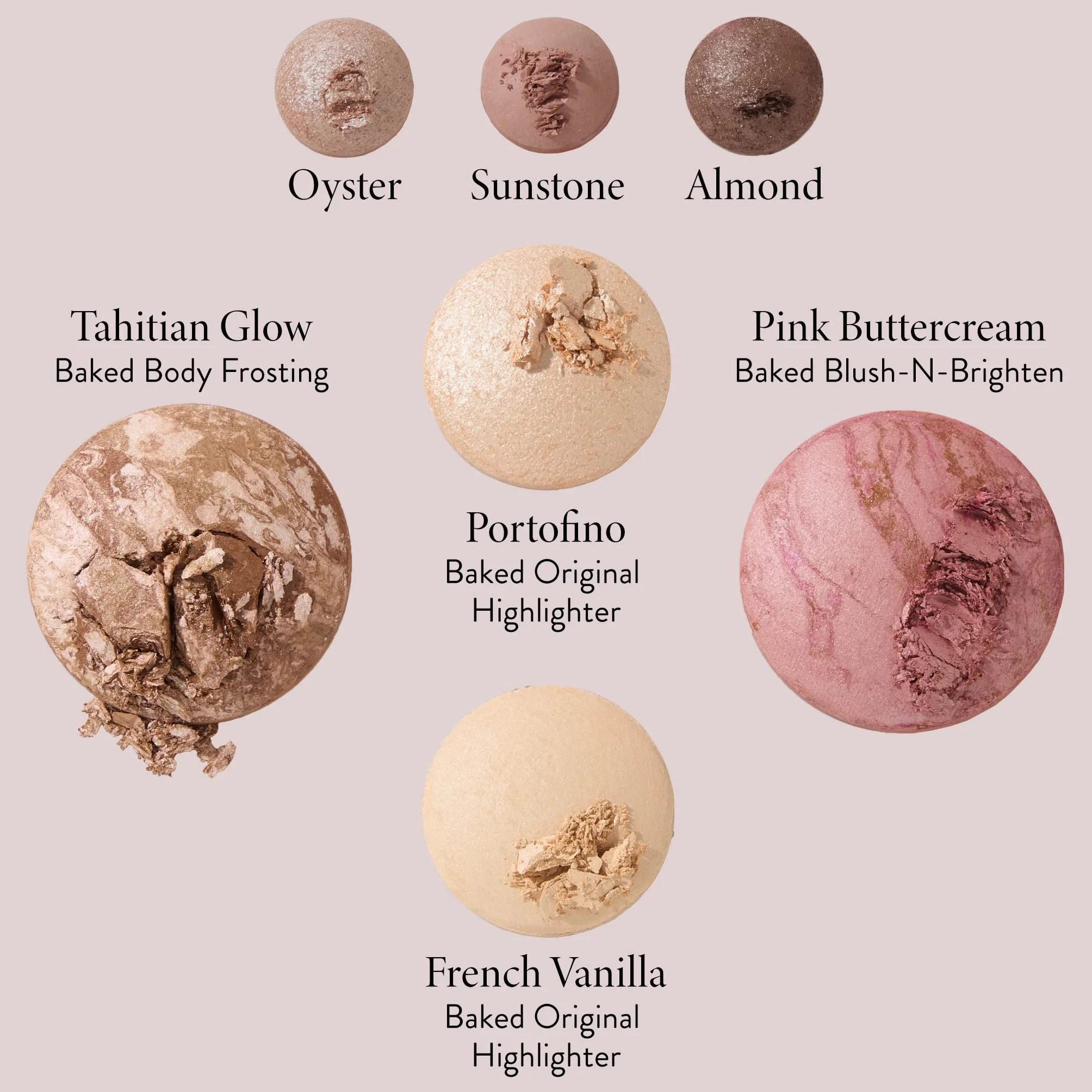LAURA GELLER NEW YORK Best of the Best Puder Baked Makeup und Lidschatten Palette - 6 Nude Töne, Rouge, Highlighter und Bronzer in Einem Make Up Set, Handgefertigt in Italien, Reisefreundlich