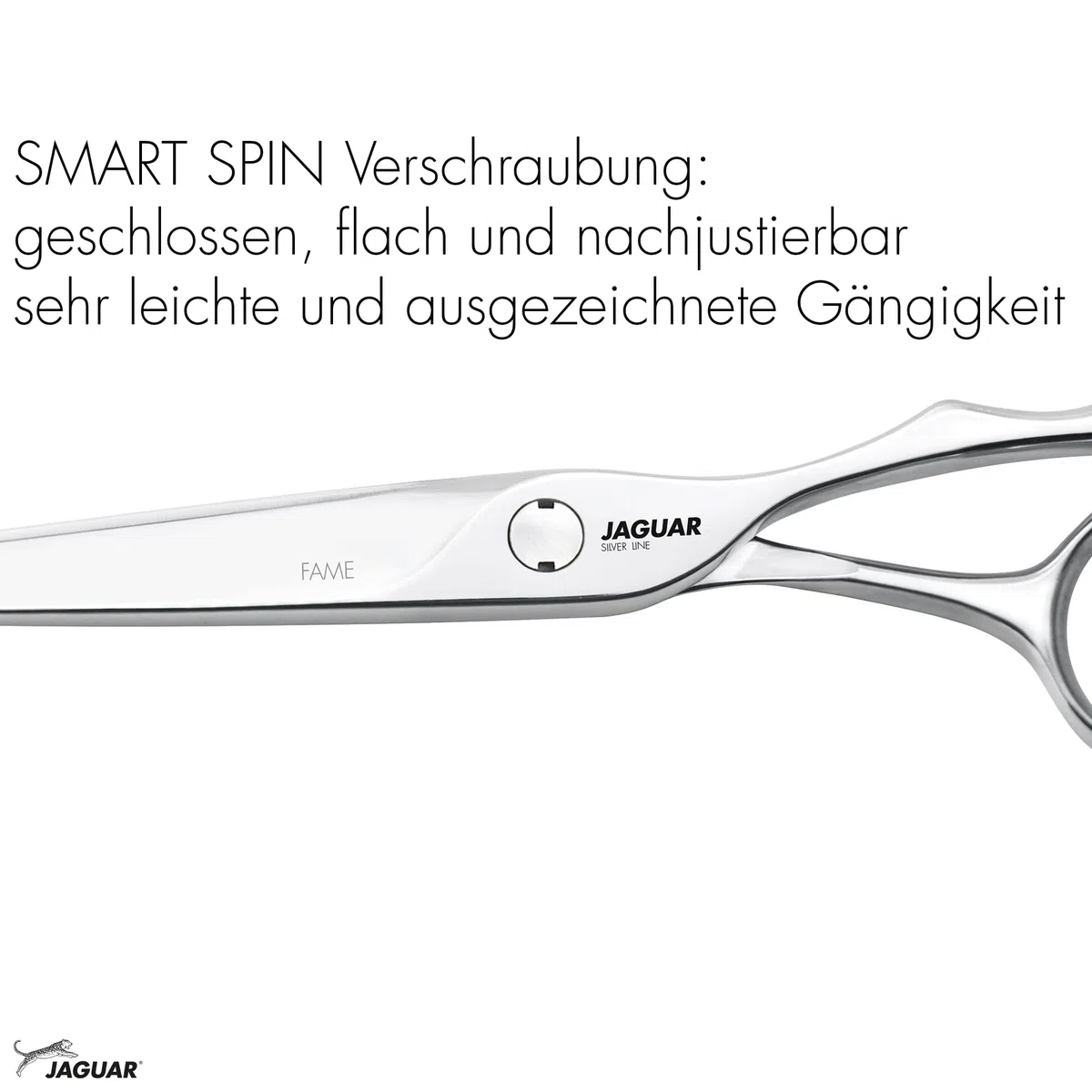Jaguar Haarschere Silver Line Fame, 5,5 Zoll