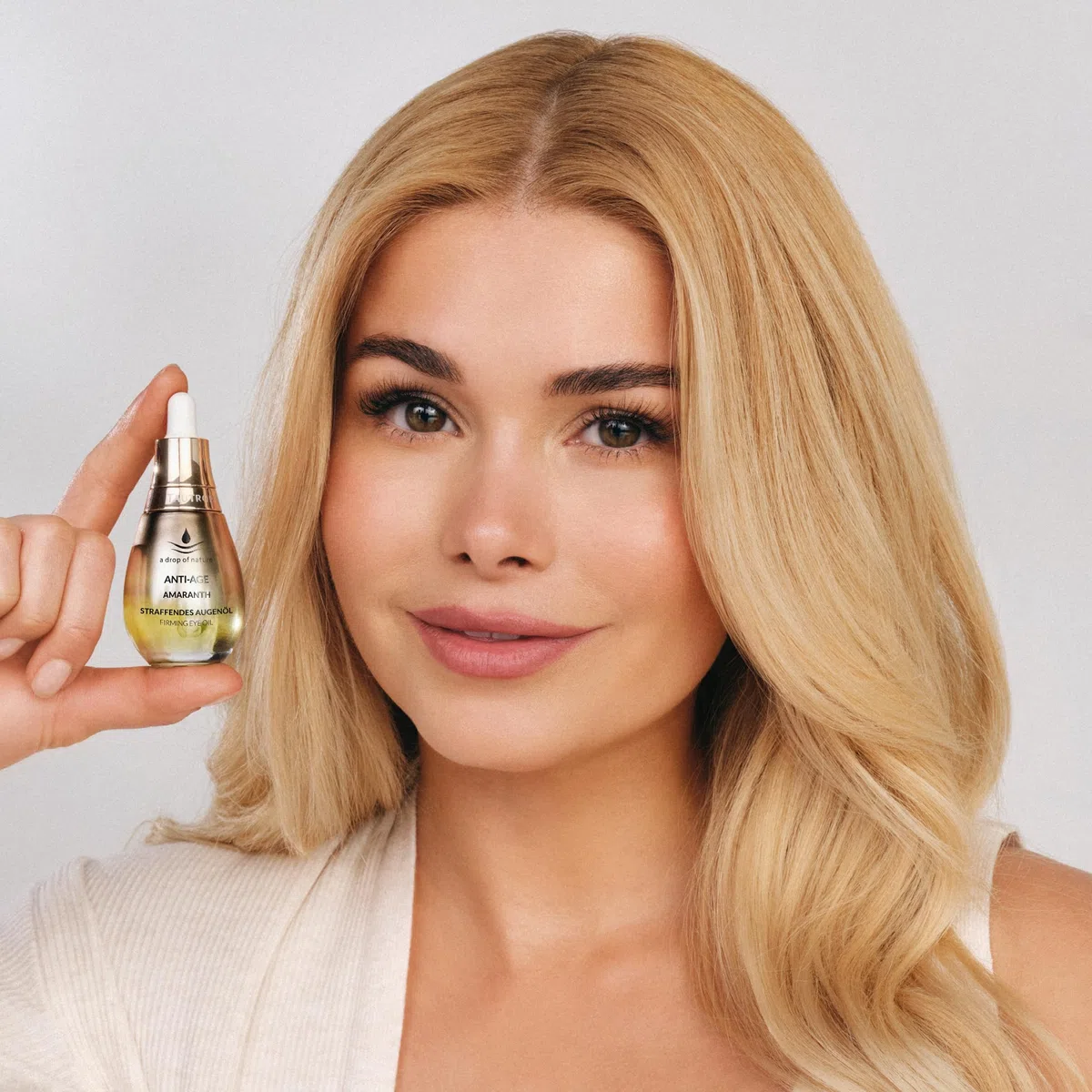 Bio-Retinol Augenöl (15ml) - Intensive Feuchtigkeit, Straffung & Glättung strahlende Augen - Natürliche Regeneration & Anti-Aging-Wirkung - zarte Textur, Schnell absorbiert - TAUTROPFEN Naturkosmetik
