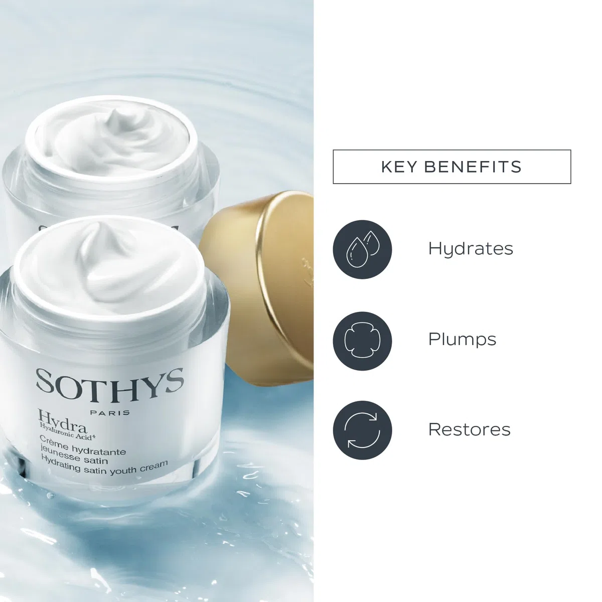 Satin Feuchtigkeitscreme für das Gesicht Sothys