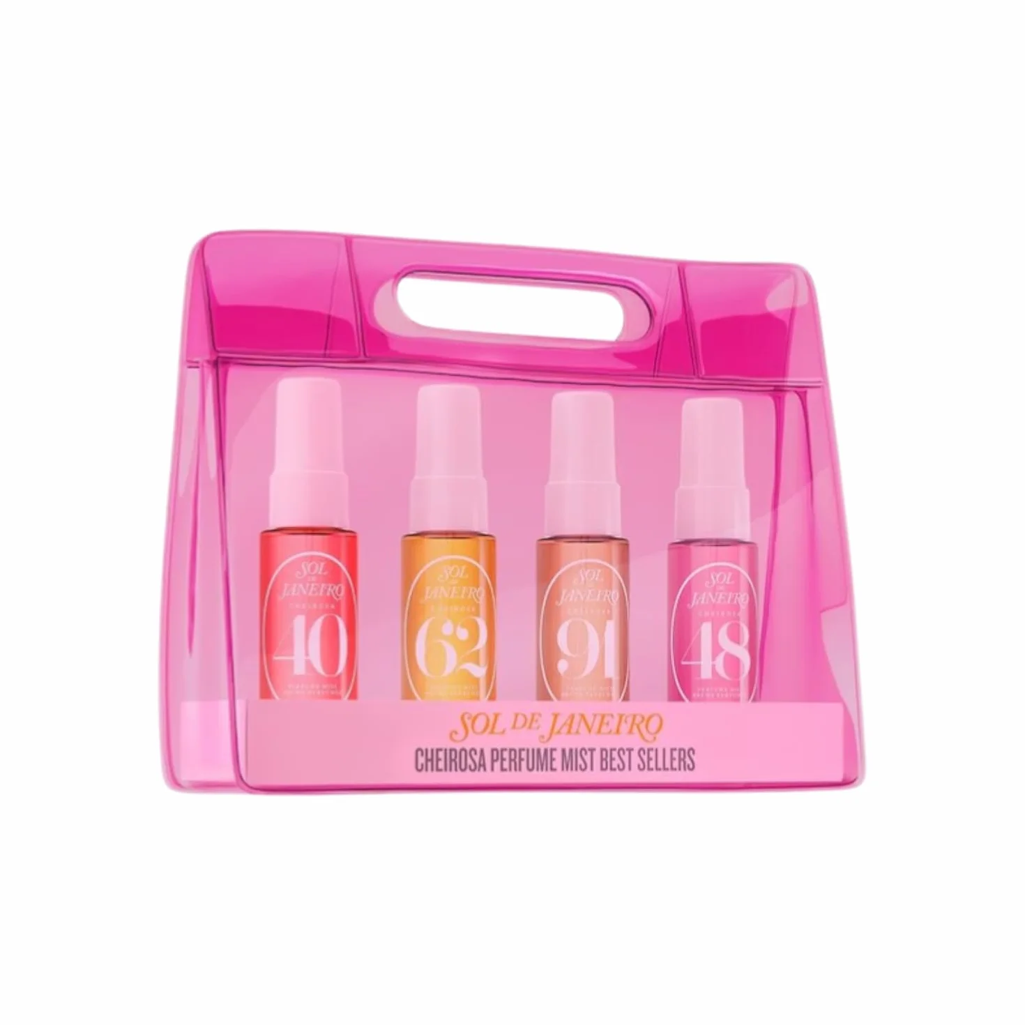 Sol de Janeiro Cheirosa Discovery Set Ipanema Sunset, 4 Perfume Mists, Cheirosa 40, 62, 91 & 48, 30 ml