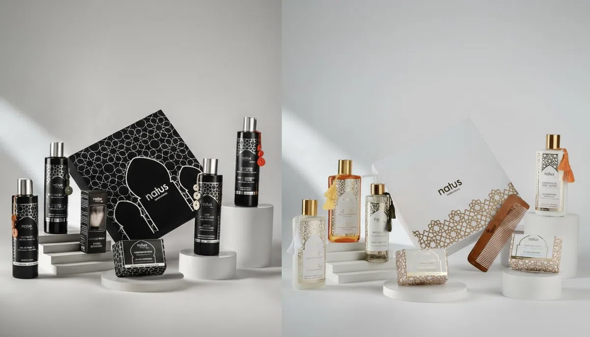 Beauty-Geschenkboxen für Damen und Herren – 100 % natürliches Arganöl aus Marokko – Pflege für Gesicht, Körper, Haar und Bart – vegan