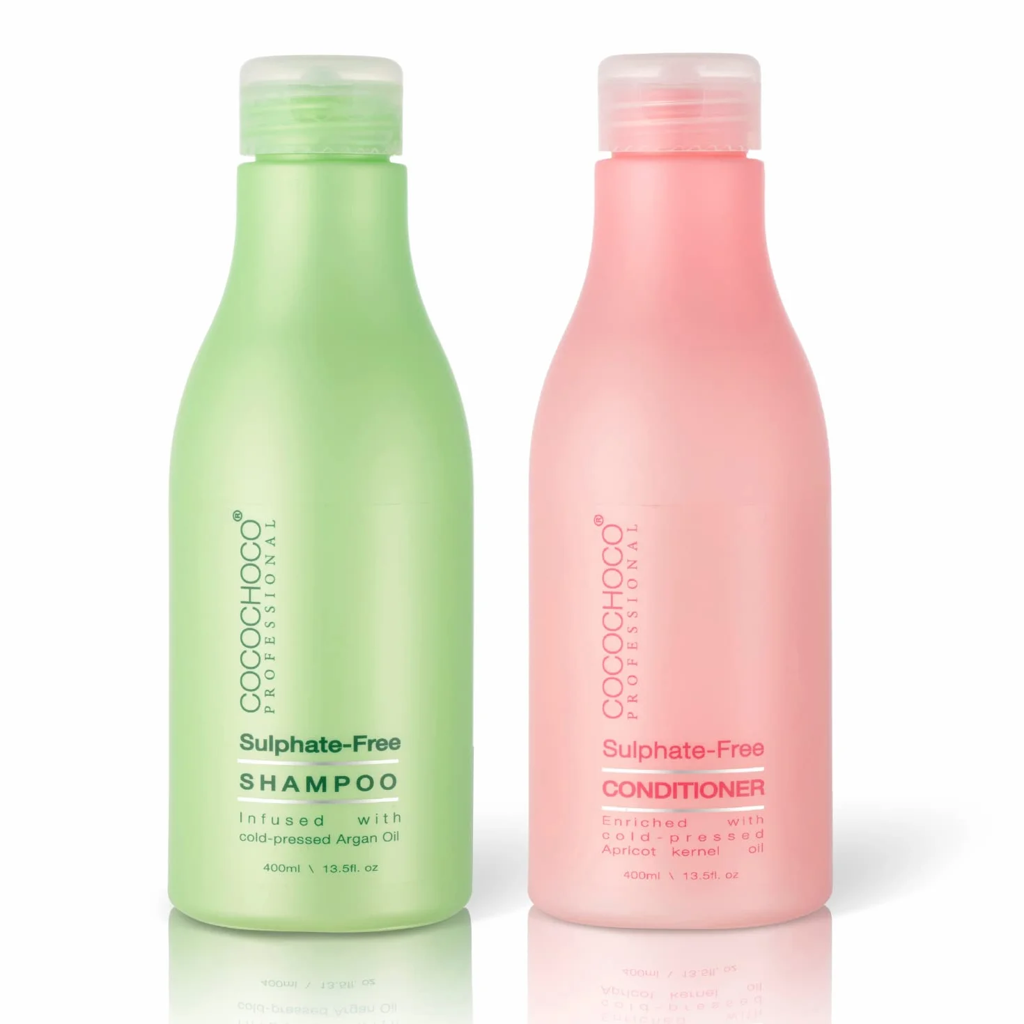 COCOCHOCO Professional Set Nach der Pflege - Sulfatfreies Shampoo 400 ml und Sulfatfreies Konditioner 400 ml