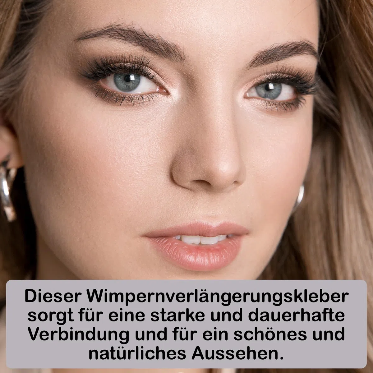 LOVELY Wimpernkleber FOCUS - schneller Kleber, Trocknungszeit: 0,5 Sekunden, 8 Wochen Haftkraft, beständig - Wimpernkleber für Wimpernverlängerung geeignet für Studios & Fremdanwendung - 6ml Schwarz