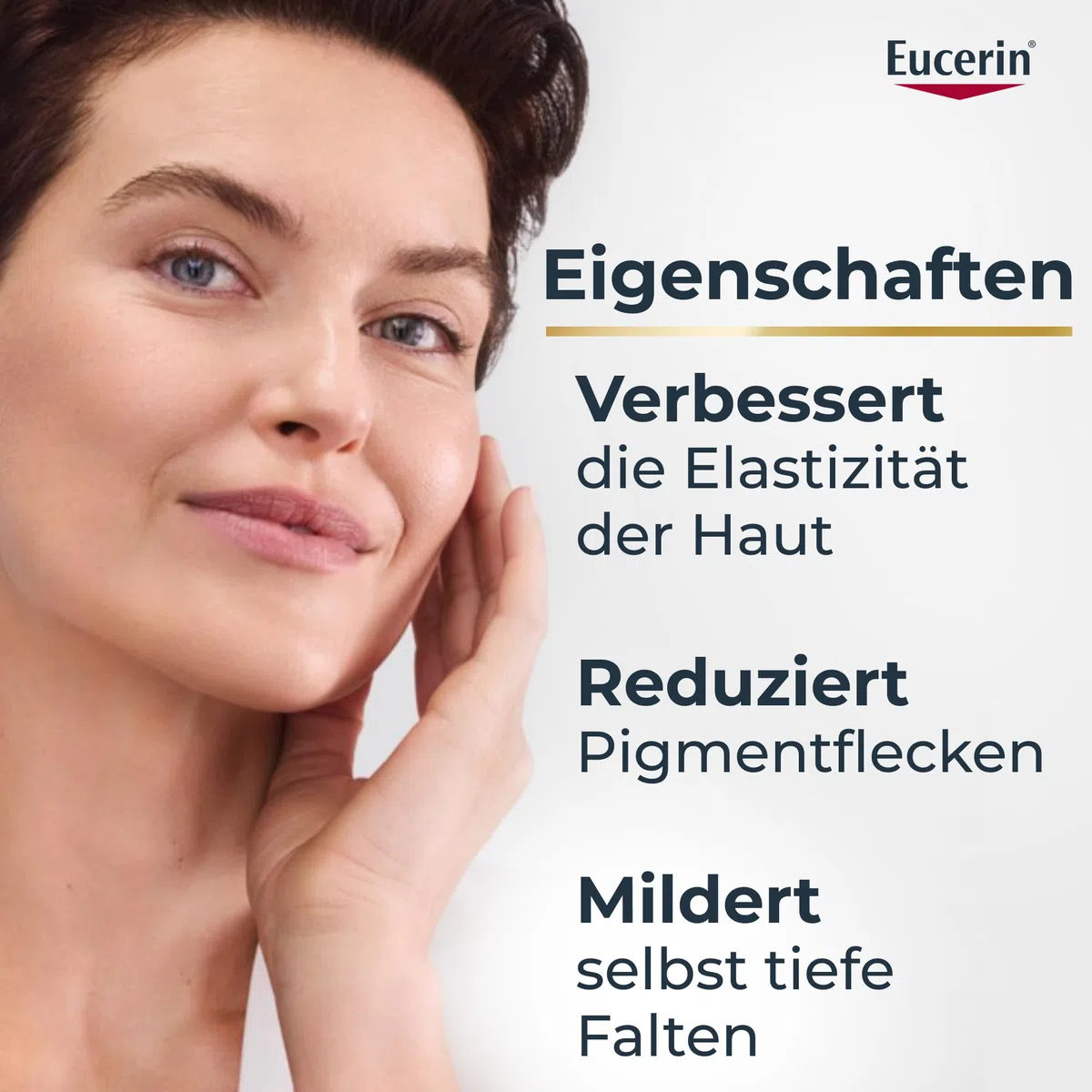 Eucerin Hyaluron-Filler + Elasticity Tagespflege LSF 30 Nachfüllkapsel 50 ml, Gesichtscreme fördert die Hautelastizität, reduziert Falten und Flecken, Anti Aging Creme mit Hyaluronsäure und Thiamidol