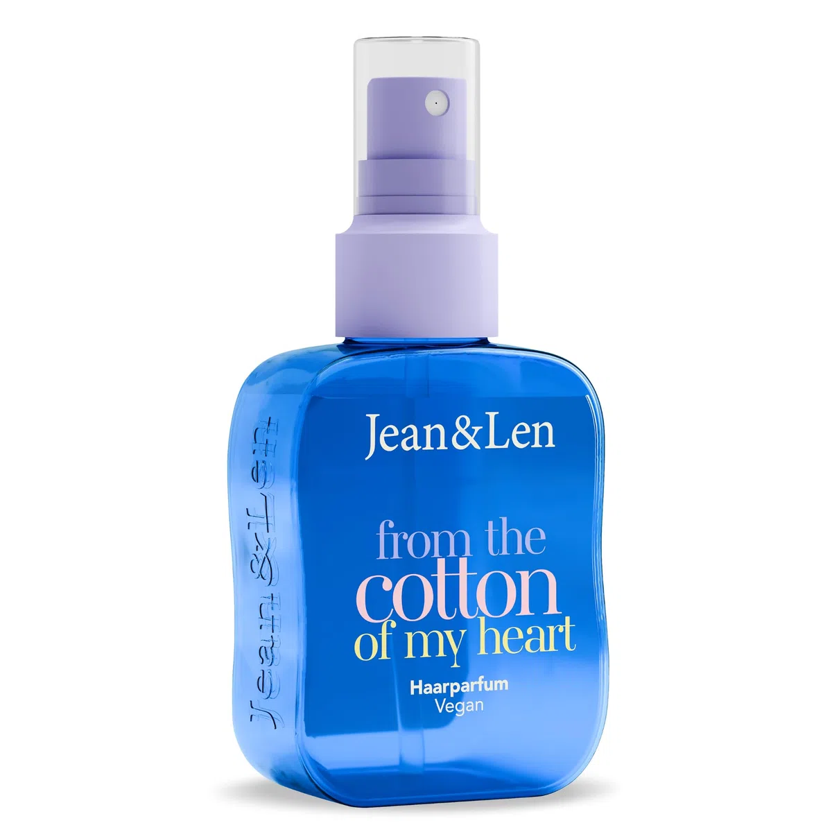 Jean & Len Haarparfum From the Cotton of My Heart, sanfter Duft nach frisch gewaschener Wäsche, pflegende Formulierung mit Aminosäuren & Panthenol, für natürlich glänzendes Haar, vegan, 105 ml
