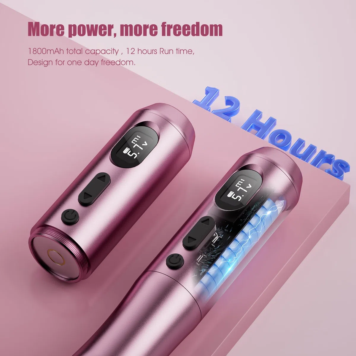 Biomaser Wireless maschine Semi Permanent Make-up Maschinen-Kit 2PCS 900mAh akku mit 10 Stück Patronen Nadeln für Augenbrauen Lippen Eyeliner Ombre Puder Brauen Microshading Zubehör